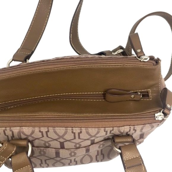 Tan 👜 Printed Doctor Crossbody Bag - Picture 4 of 8